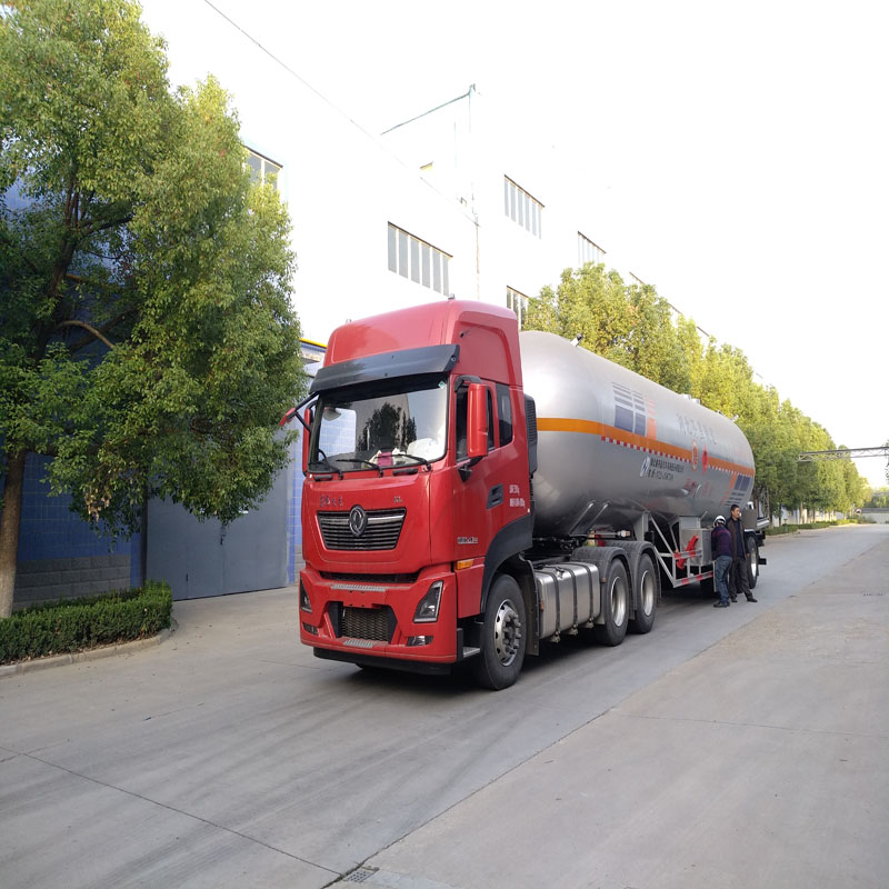 61.9立方液化氣槽車 LPG運輸車湖北齊星壓力容器進出口供應(yīng)