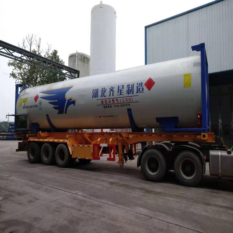 40英尺LNG罐箱ASME認(rèn)證T75低溫罐箱圖片